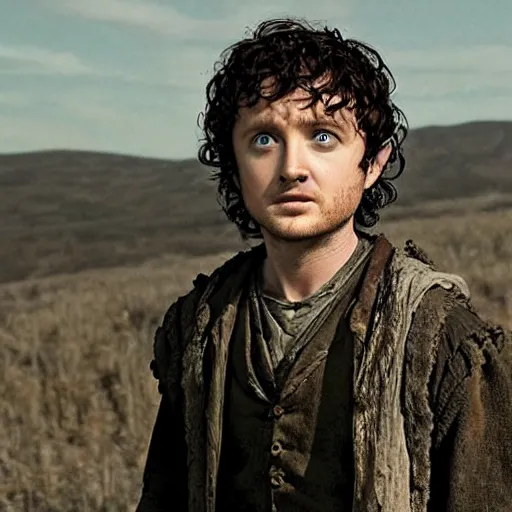 Image similar to Aaron Paul as Frodo