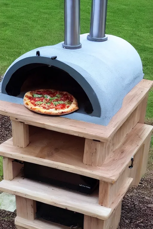 Prompt: babys first pizza oven