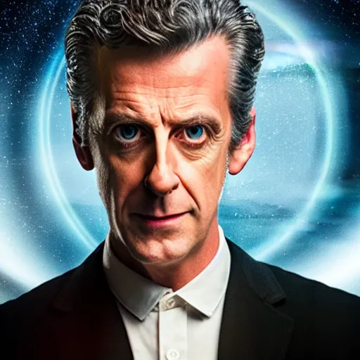 Prompt: still of the twelfth doctor in interstellar, 7 0 mm imax film