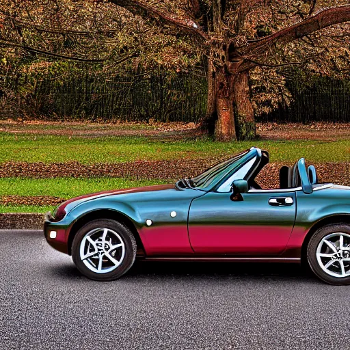 Image similar to mazda mx - 5 1 9 9 0 model, realistic, hdr, clear image,