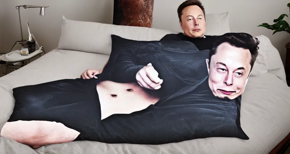 Elon musk cheap body pillow