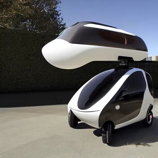 Image similar to personal flying car, suburbia, 2 1 0 0