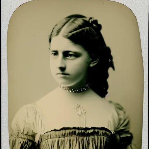 Prompt: clear photography of a beautiful and teenaged victorian princess, circa 1 8 6 1