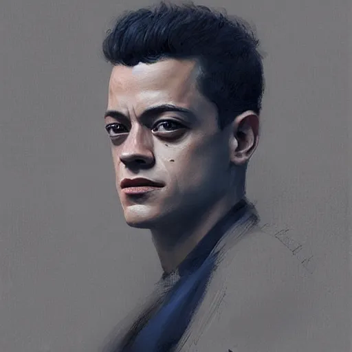 Portrait of Rami Malek by dorothy on Stars Portraits