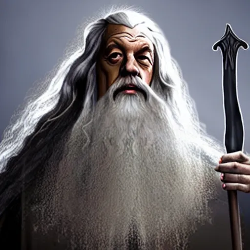 Image similar to The Idea of Gandalf