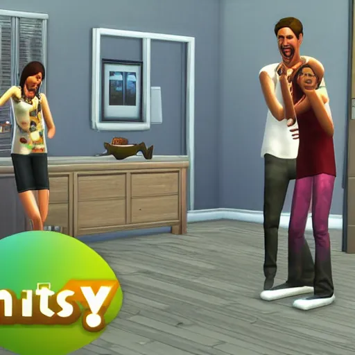 Image similar to insanity in the sims 3