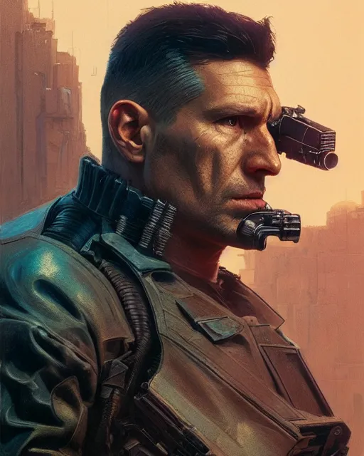 Prompt: highly detailed vfx portrait of the punisher as terminator, stephen bliss, unreal engine, greg rutkowski, loish, rhads, beeple, makoto shinkai and lois van baarle, ilya kuvshinov, rossdraws, tom bagshaw, alphonse mucha, global illumination, detailed and intricate environment