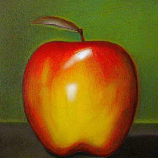 Image similar to an apple by Jay Tea