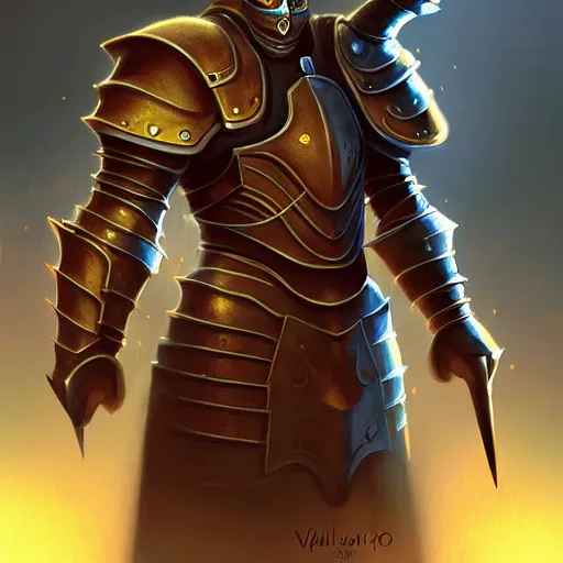 Image similar to a meoguard humanmale paladin!!, fantasy, dungeons and dragons, an ultrafine detailed painting, detailed painting, boris valejo