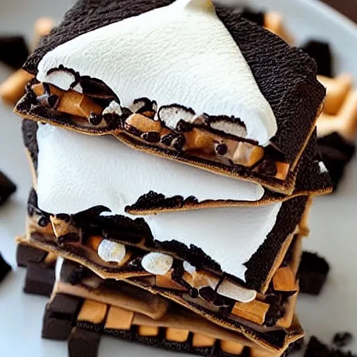 Prompt: the most amazing smore you have ever seen