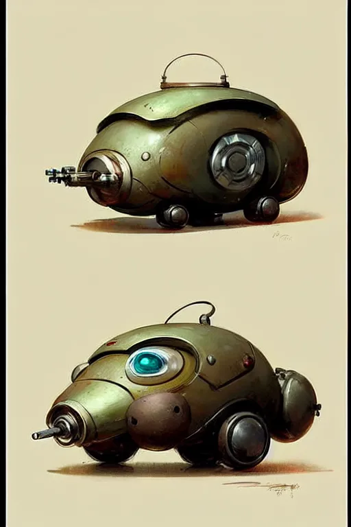 Image similar to ( ( ( ( ( 1 9 5 0 s retro future android robot fat robot mouse wagon. muted colors., ) ) ) ) ) by jean - baptiste monge,!!!!!!!!!!!!!!!!!!!!!!!!!