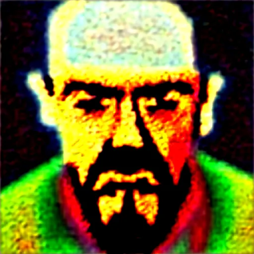 Image similar to walter white as a werewolf