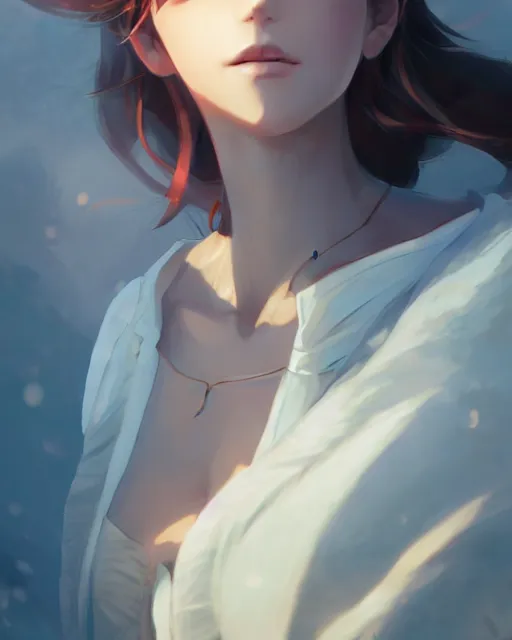 Image similar to goddess, intense beauty, full shot, atmospheric lighting, detailed face, by makoto shinkai, stanley artgerm lau, wlop, rossdraws