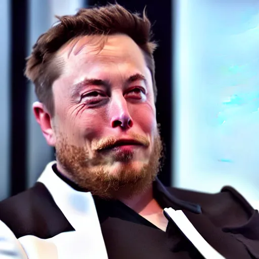 Image similar to bearded elon musk