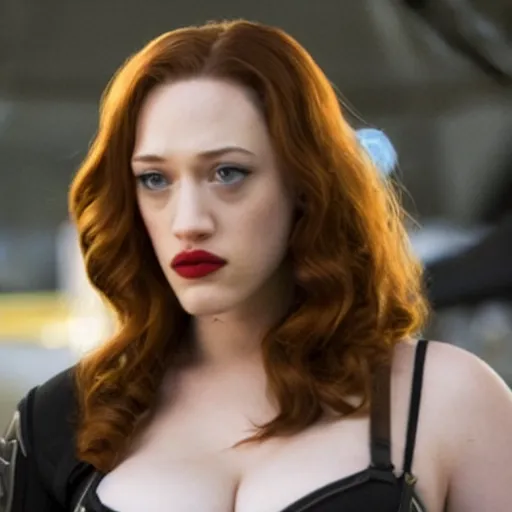 Image similar to a still of kat dennings as black widow in iron man 2 ( 2 0 1 0 )