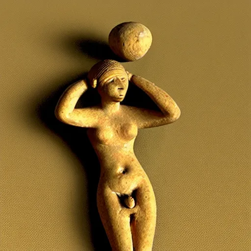 Image similar to venus paleolithic figurine