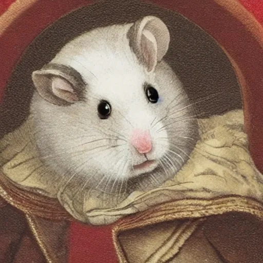 Image similar to Kaptein Sabeltann as a hamster