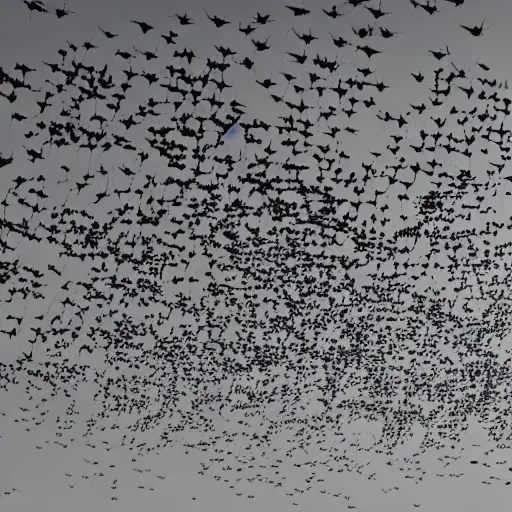 Prompt: a swarm of ufos flying over london