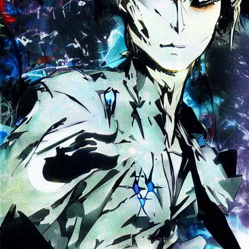 Prompt: Ancient Magic Peace Spirit. Yoji Shinkawa