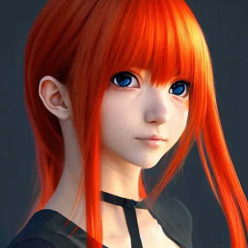 render as a very beautiful 3d anime girl prompts - PromptHero