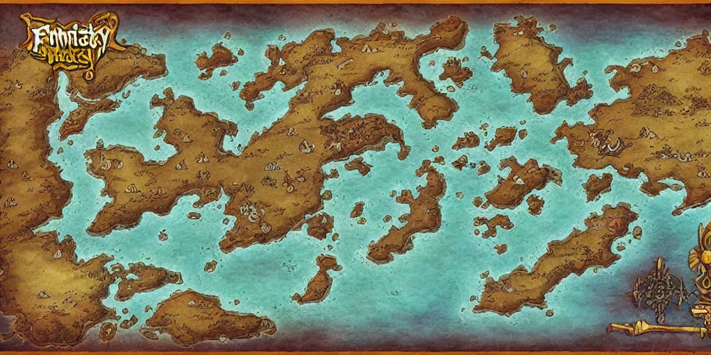 Image similar to fantasy map