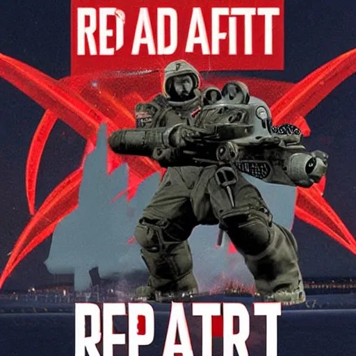 Image similar to red alert 2 cover art