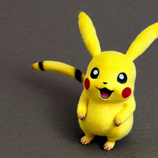 Image similar to a cotton Pikachu