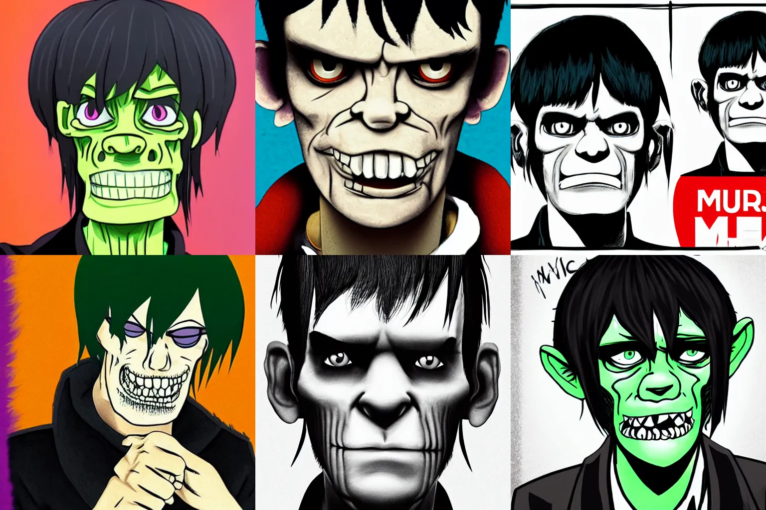 Prompt: Murdoc Niccals