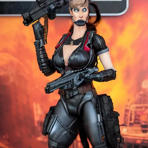 Prompt: the baroness from hasbro g. i joe, 8 k hyperdetailed, photo realistic