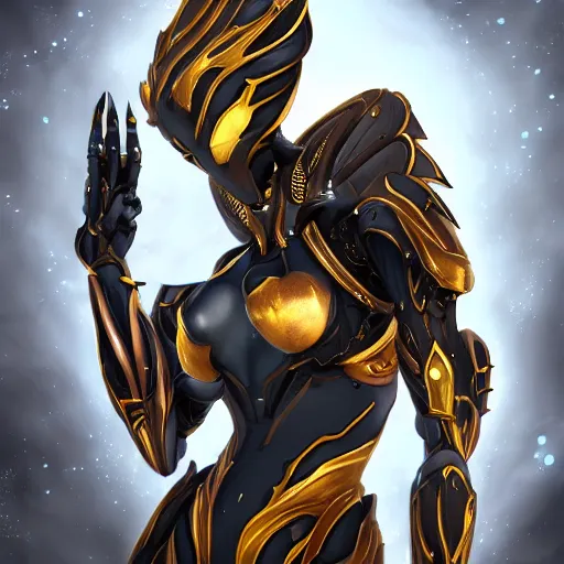 Image similar to highly detailed exquisite fanart, of a beautiful female warframe, but as an anthropomorphic robot dragon, close-up shot, epic cinematic shot, professional digital art, high end digital art, singular, realistic, captura, DeviantArt, artstation, Furaffinity, 8k HD render