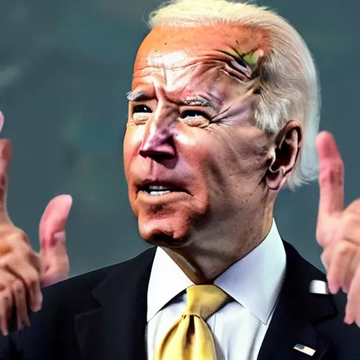 Image similar to joe biden as charles xavier from the x - men.