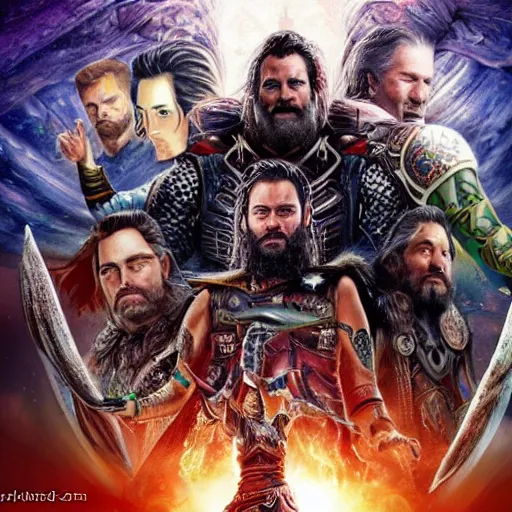 Image similar to the lord of ragnarok, artstation hall of fame gallery, editors choice, #1 digital painting of all time, most beautiful image ever created, emotionally evocative, greatest art ever made, lifetime achievement magnum opus masterpiece, the most amazing breathtaking image with the deepest message ever painted, a thing of beauty beyond imagination or words