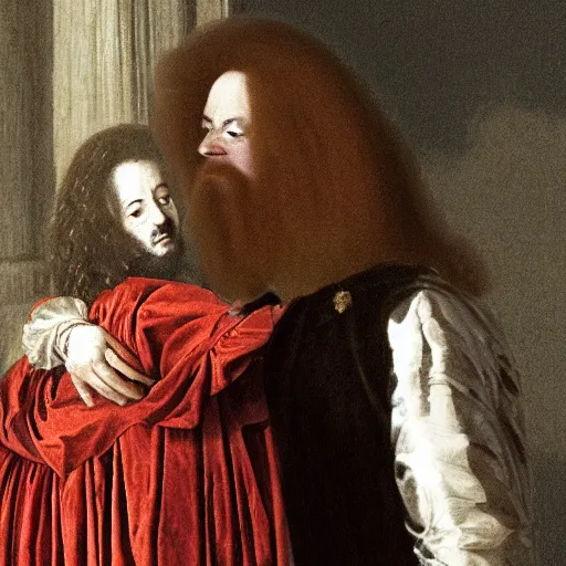 Image similar to Walter White meeting Louis XIV