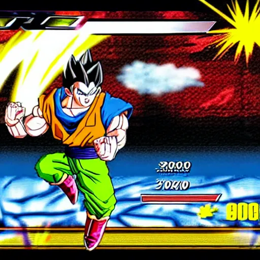 Image similar to gohan in dragon ball raging blast 2