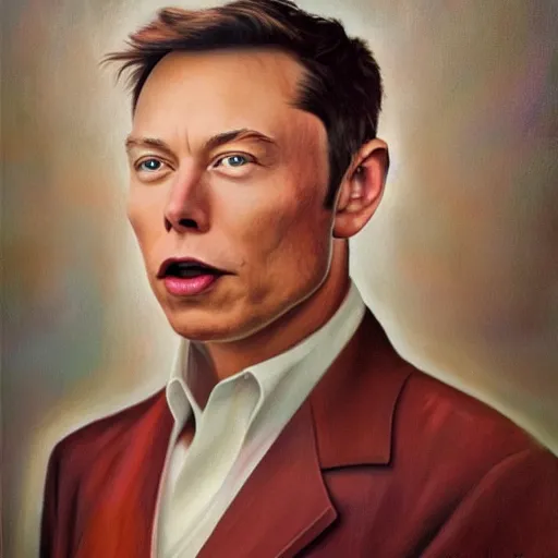 Prompt: an extremely realistic surrealism painting of an elongated!!!! muskrat!!!! with the face of ((((((((elon musk)))))))), 8k, ultra realistic