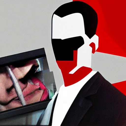 Prompt: american psycho, nintendo 6 4 game graphics visual aesthetic