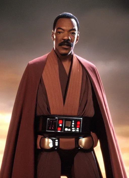 Image similar to Eddie Murphy in Star wars movie