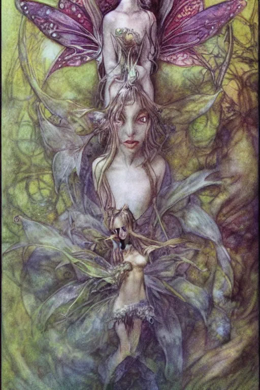 Image similar to a faerie by brian froud