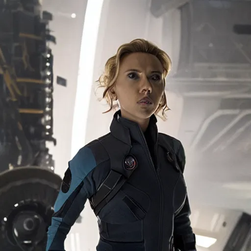 Image similar to a still of Scarlett Johansson in The Expanse (2015)