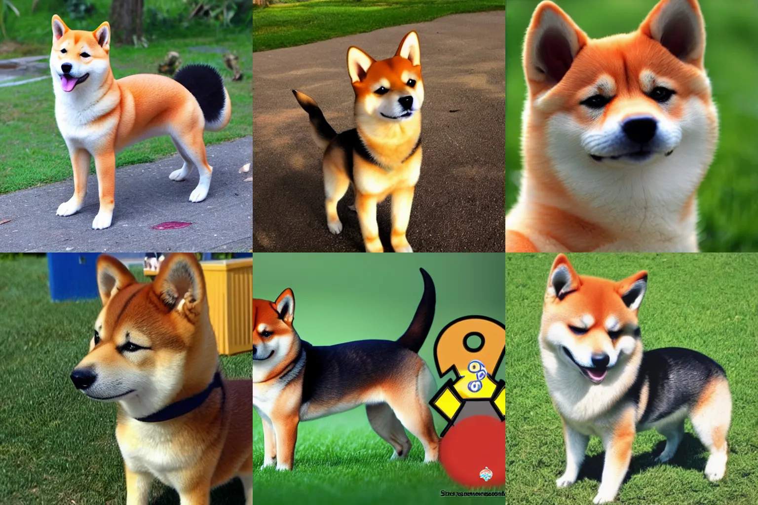 a Shiba Inu as a pokemon | Stable Diffusion | OpenArt