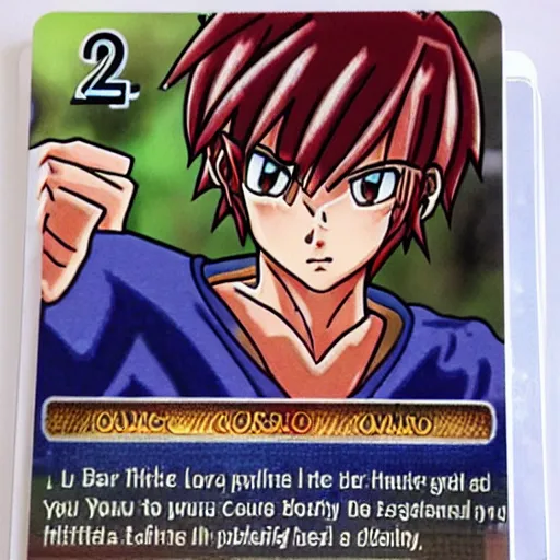 Image similar to Yu-Gi-Oh card of MrBeast