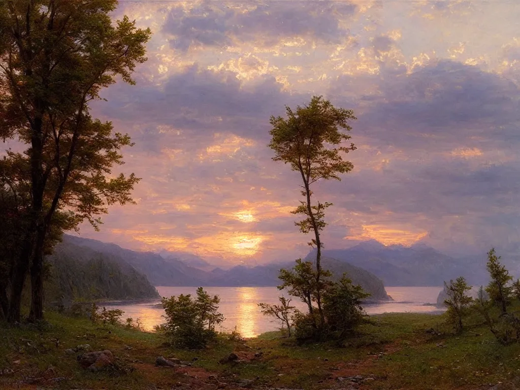 Image similar to 🌅 by william trost richards