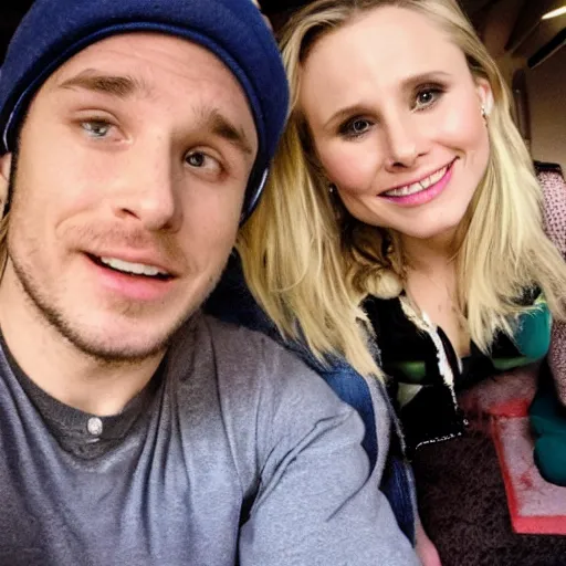 Image similar to pov date with kristen bell