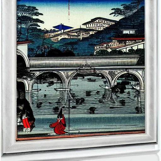 Image similar to milan by hiroshige