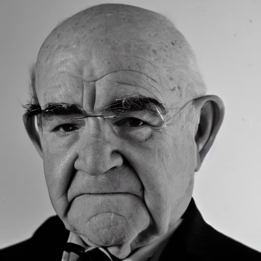 Image similar to ed asner young 1960s, XF IQ4, 150MP, 50mm, F1.4, ISO 200, 1/160s, natural light