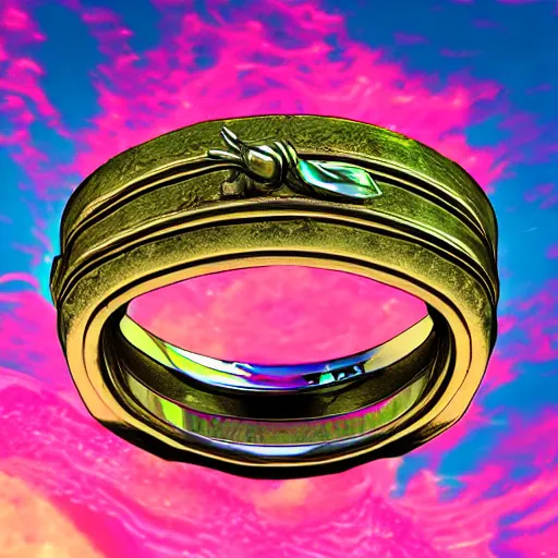 Image similar to vaporwave elden ring