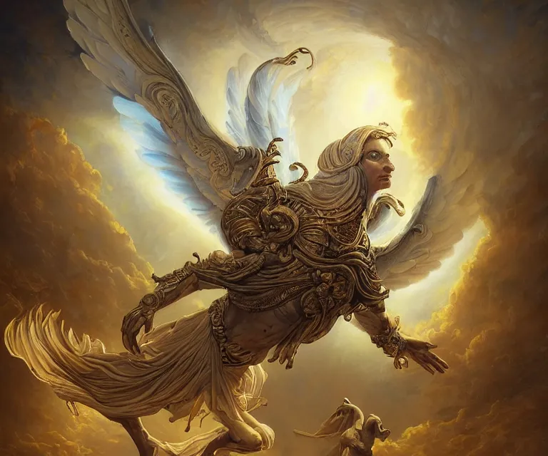 Prompt: a beautiful classical painting of a biblically - accurate alien seraphim, backlit, strong rim light, highly detailed, digital painting, hdri, by alvaro castagnet and peter mohrbacher and dan mumford and justin gerard, vivid colors, detailed shading, 8 k resolution, intricate, smooth