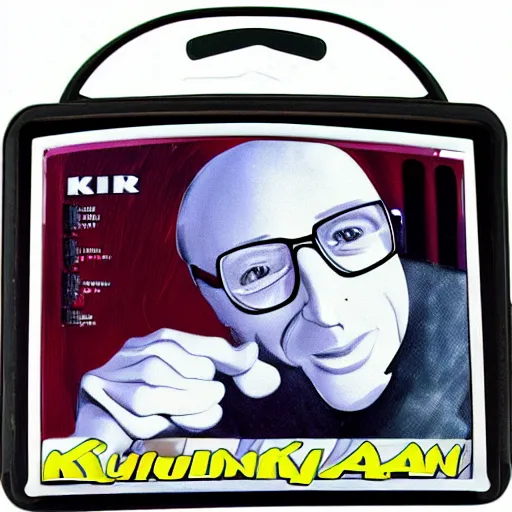 Prompt: cd case art of kirk van houten can i borrow a feeling,