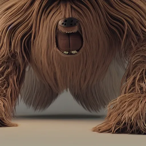 Prompt: wookie dancing at studio 5 4 incredible detail, fineline detail, cinematic quality, high octane, vray render