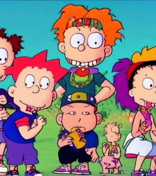 Prompt: rugrats